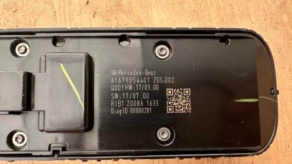 Mercedes bedieningselement electrsiche ramen en spiegels - Afbeelding 2